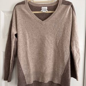 Nicole Miller New York Cashmere V Neck Sweater